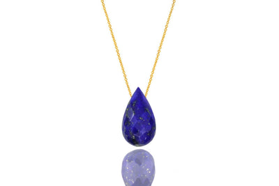 Naszyjnik Lapis Lazuli Kropla
