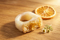 Bague Citrine Druse Brute