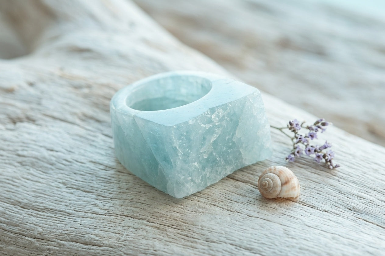 Ring Akvamarin
