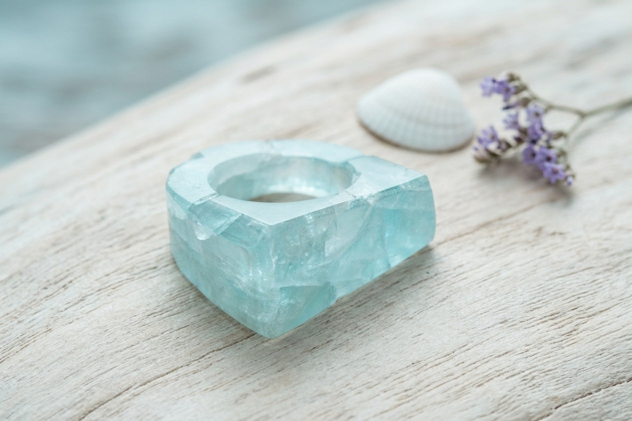 Anillo Aguamarina