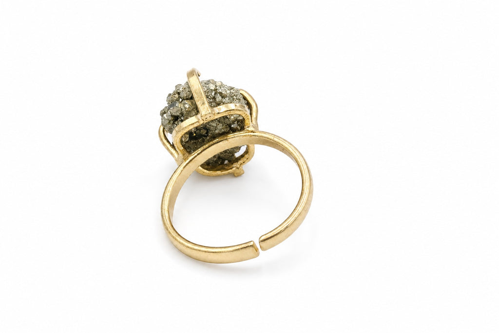 Ring Pyritt på ringbånd