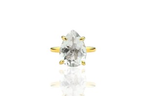 CRYSTAL DROP RING