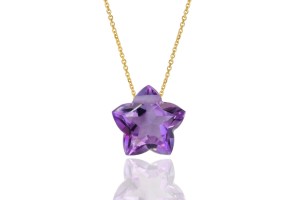 Amethyst Star Necklace