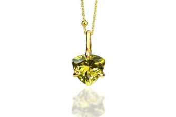 Naszyjnik Kwarc Lemon 4 ct. Trylion