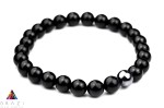 Bransoletka Męska Turmalin Hematyt