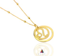 Naszyjnik Zodiak Lew