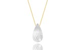 Naszyjnik Kryształ Górski Kropla