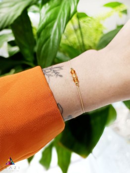 Bransoletka Szczęścia Cytryn