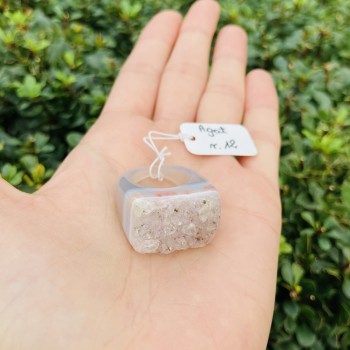 Pierścionek Agat Delikatny Róż rozmiar 12