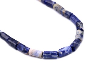 Naszyjnik Sodalit Bryłki