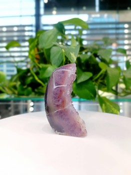 Tęczowy ametyst, dekoracja Brazi Druse Jewelry, nr 185