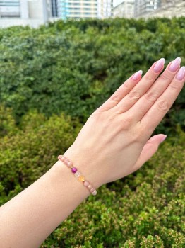 Bransoletka Gumka Zodiak Lew