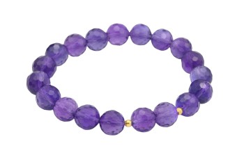 Bransoletka Ametyst Wodnik