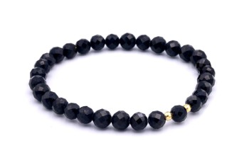 Bransoletka Turmalin Czarny