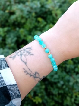 Bransoletka Amazonit