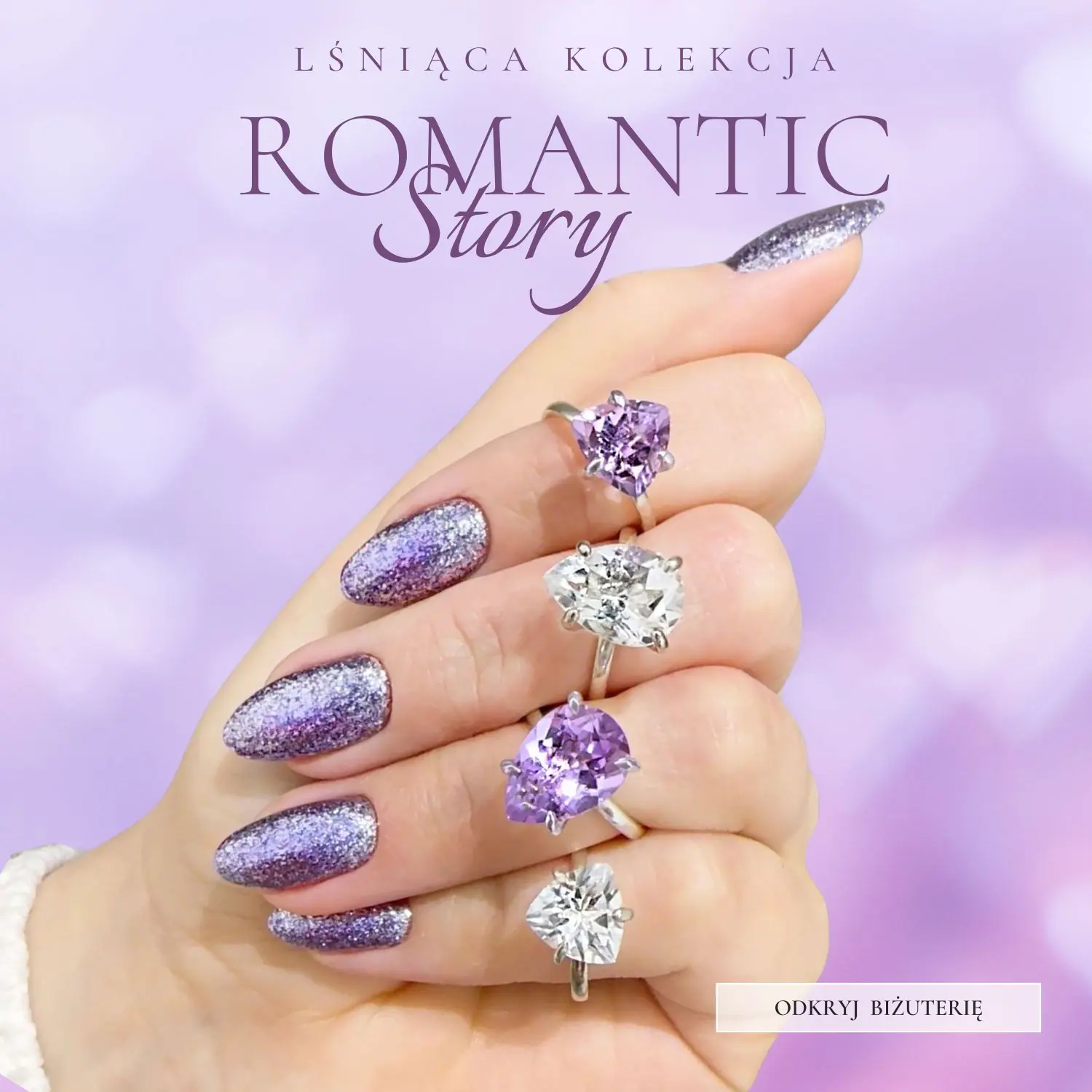 Romantic Story – kolekcja delikatnych naszyjników i pierścionków z naturalnymi kamieniami