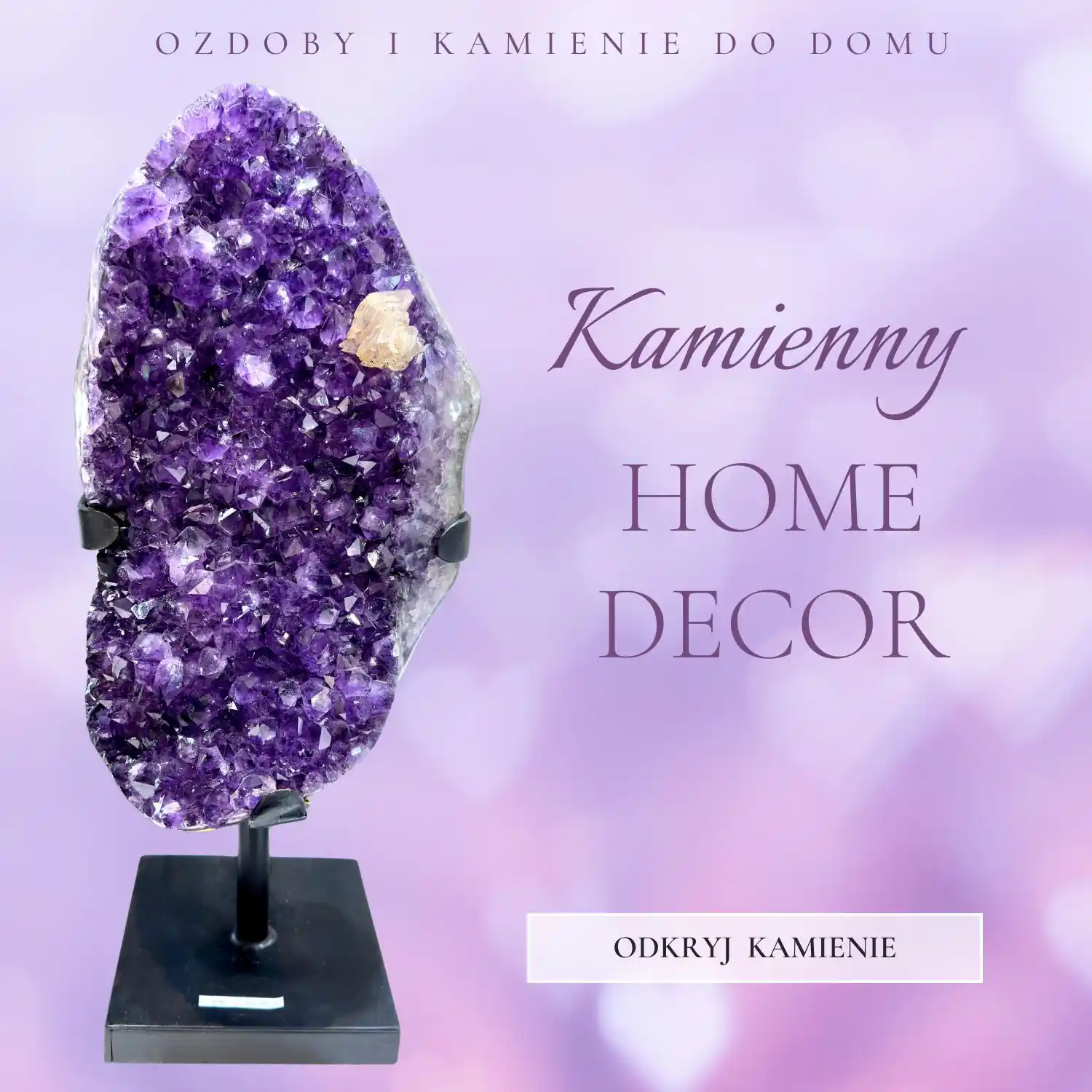 Home Decor – dekoracje z naturalnych kamieni do wnętrz, unikalne ozdoby z minerałów