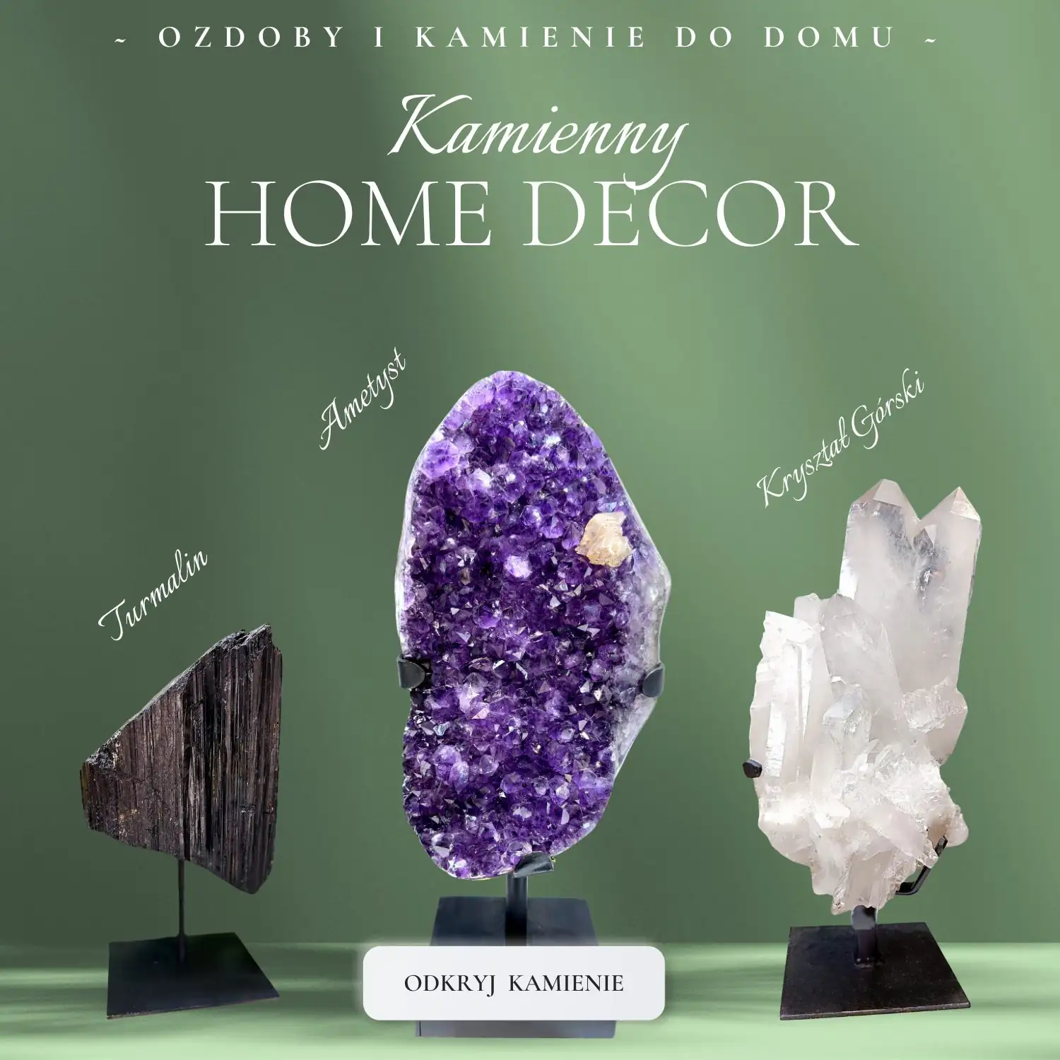 Home Decor – dekoracje z naturalnych kamieni do wnętrz, unikalne ozdoby z minerałów