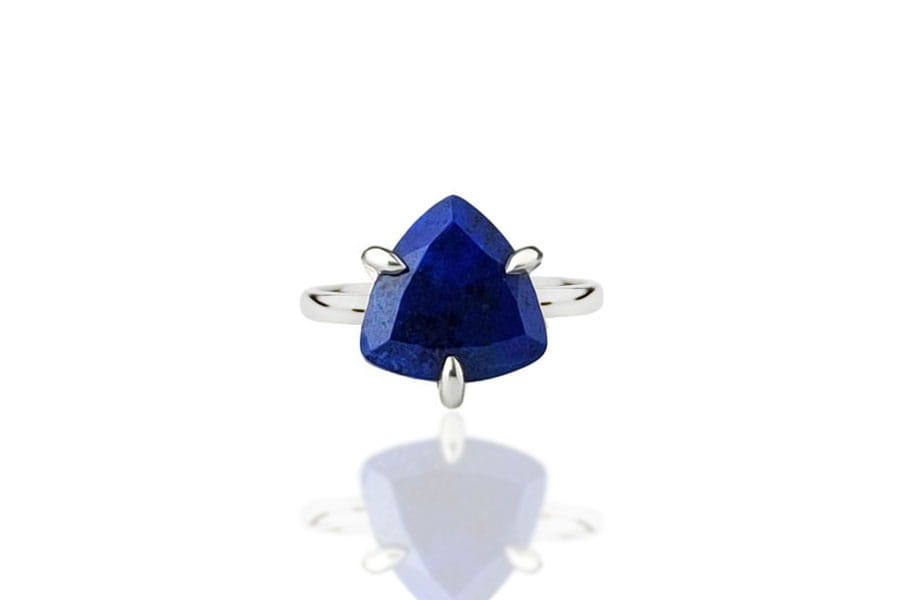 Pierścionek Lapis Lazuli 4 ct. Trylion