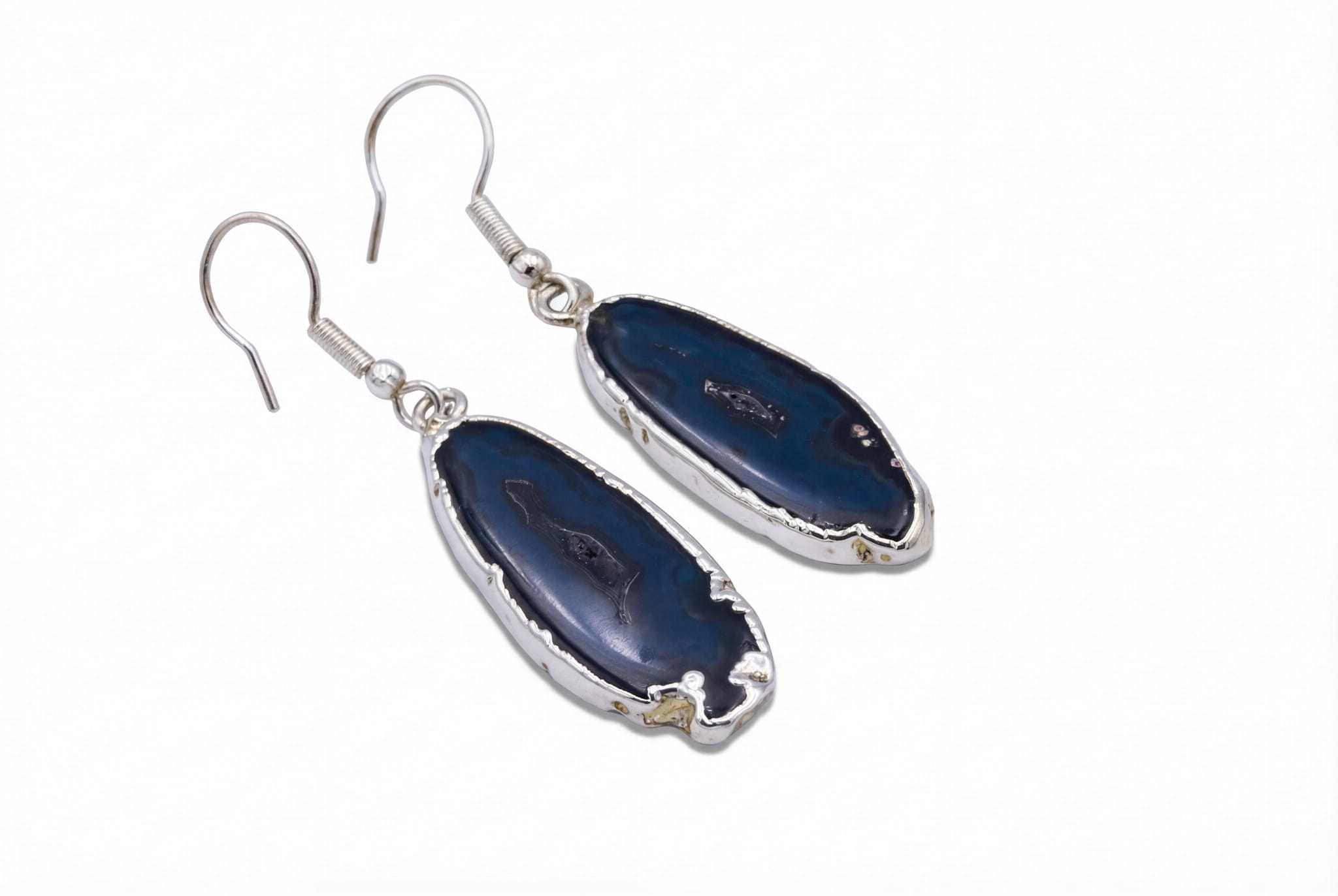 Kolczyki Agat Plaster