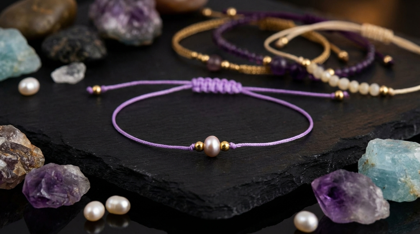 Bransoletka Szczęścia Perła