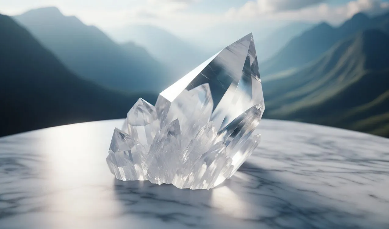 Kryształ Górski: Tajemniczy Kamień w Naszych Naszyjnikach